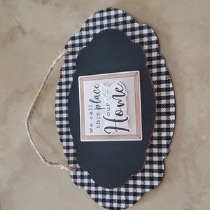 Buffalo Check Home Sign